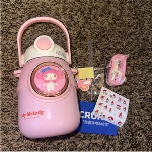 My Melody Pink Thermos Set NEW in box